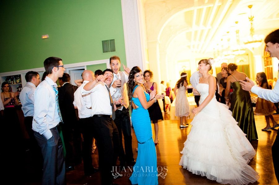 Fotos de boda casino de santander